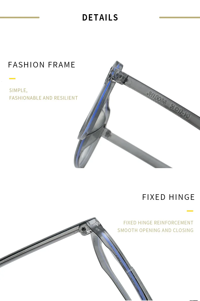 Transparent Computer Glasses Frame Women Men Anti Blue Light Square Eyewear Blocking Glasses Optical Spectacle Eyeglass