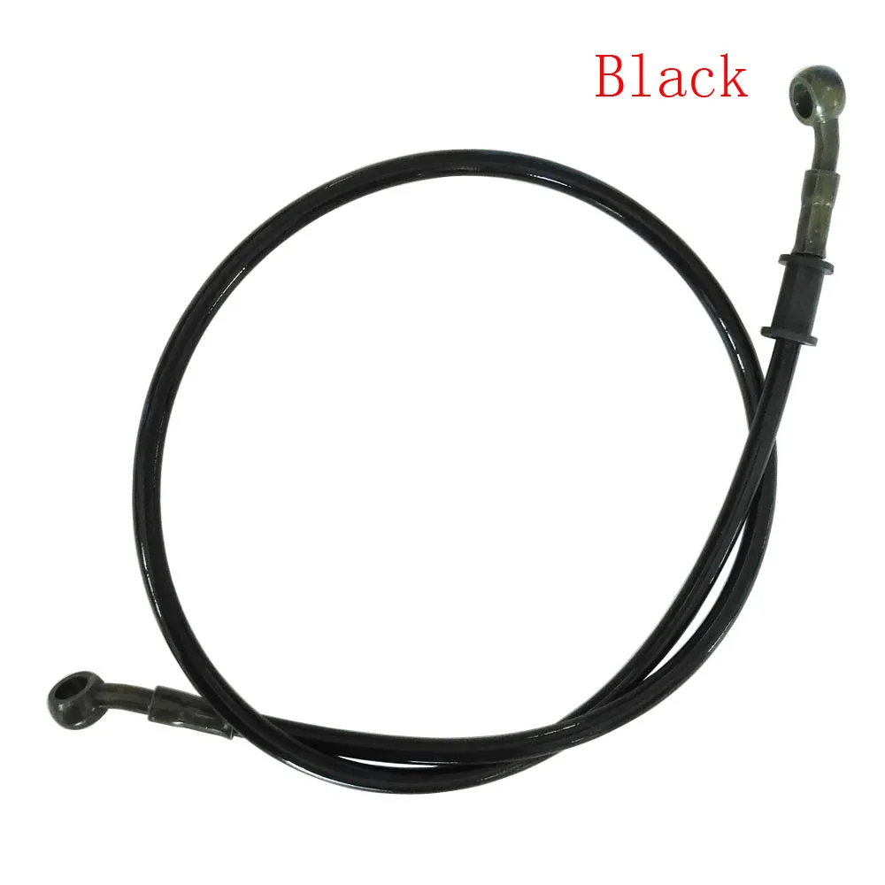 10mm 28 Degree Motorcycle Dirt Bike Braided Line Steel Brake Hose Cable Hydraulic Banjo Pipe 270mm-1500mm for Universal Racing
