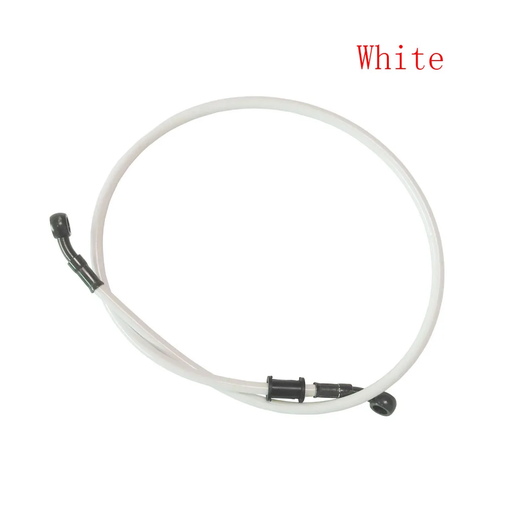 10mm 28 Degree Motorcycle Dirt Bike Braided Line Steel Brake Hose Cable Hydraulic Banjo Pipe 270mm-1500mm for Universal Racing