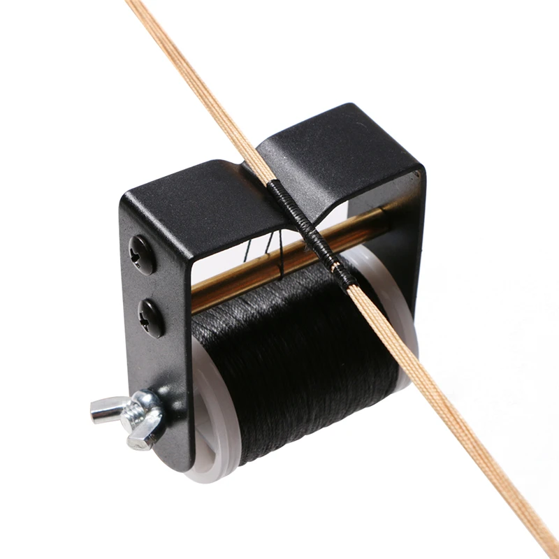 Archery Bow String Cable Winder Tool Spool Thread Cable Winder Bowstring Serving Material Rope Repair String Equipment