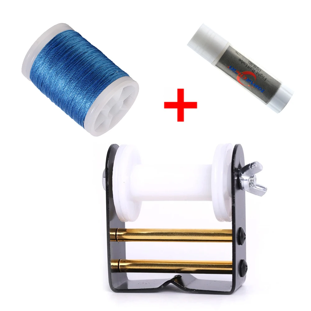 Archery Bow String Cable Winder Tool Spool Thread Cable Winder Bowstring Serving Material Rope Repair String Equipment
