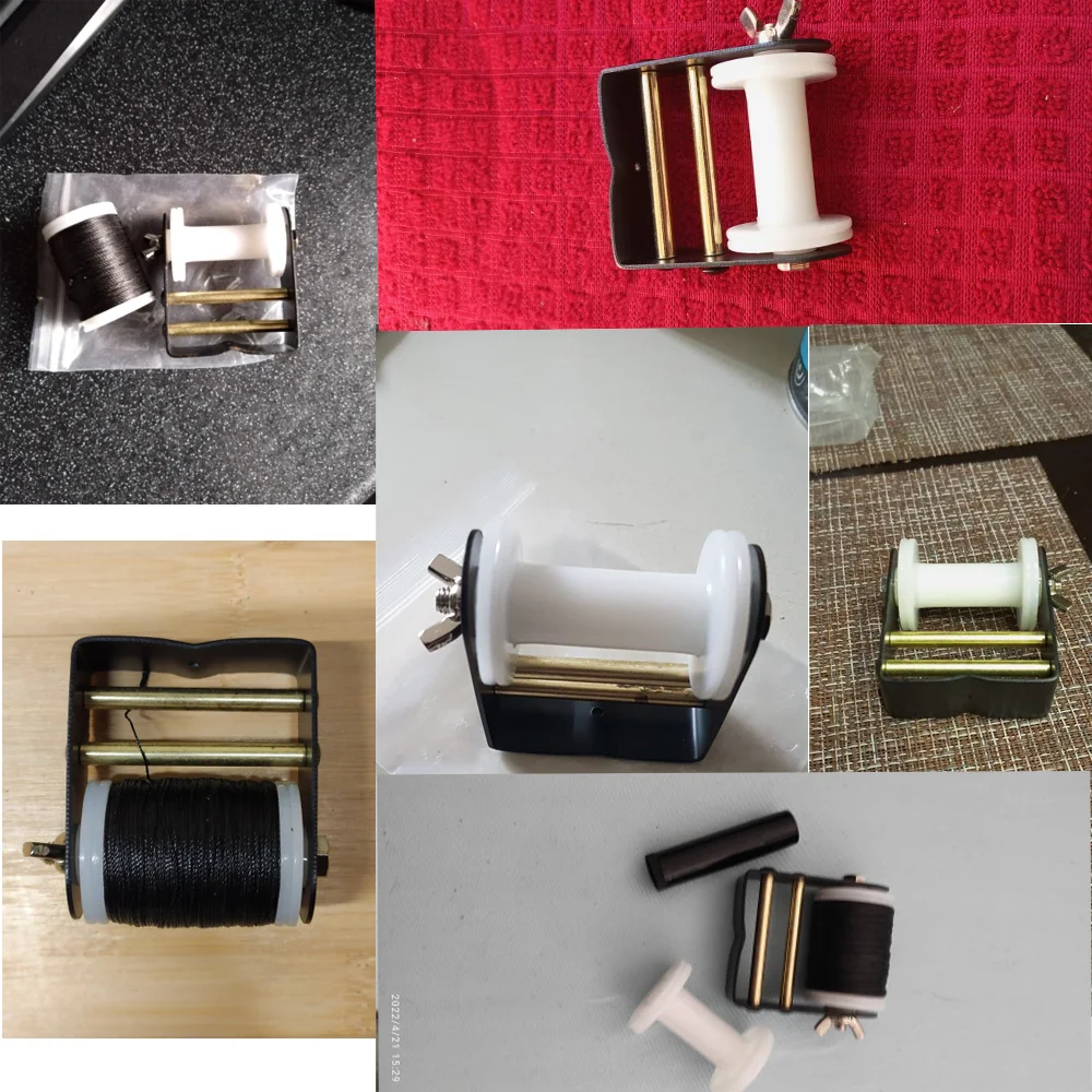 Archery Bow String Cable Winder Tool Spool Thread Cable Winder Bowstring Serving Material Rope Repair String Equipment