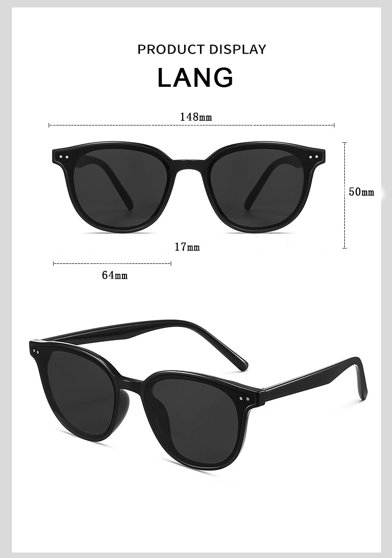 CLLOIO New Trend Sunglasses For Women And Men Simple Design Decorative Glasses Car Driving Eyewear Unisex Sun Glasses UV400