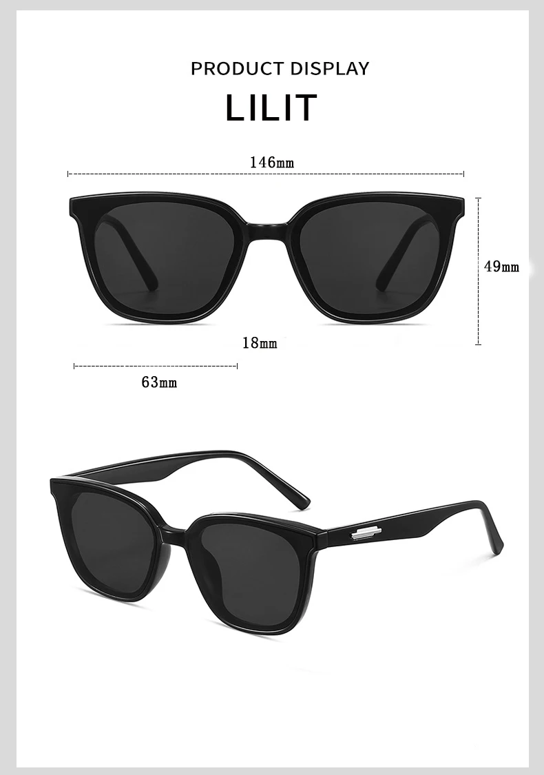 CLLOIO New Trend Sunglasses For Women And Men Simple Design Decorative Glasses Car Driving Eyewear Unisex Sun Glasses UV400