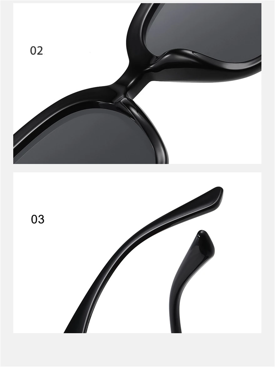 CLLOIO New Trend Sunglasses For Women And Men Simple Design Decorative Glasses Car Driving Eyewear Unisex Sun Glasses UV400