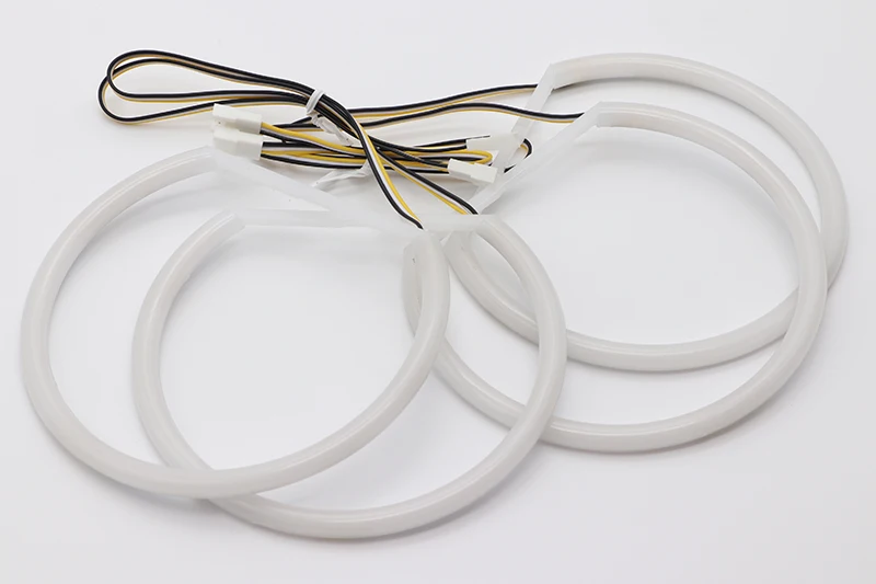 For BMW 3 Series E46 316i 318i 320d 323i 328i 330i 325xi 330d 1998-2005 Excellent LED Cotton Angel Eyes Rings Daytime Light