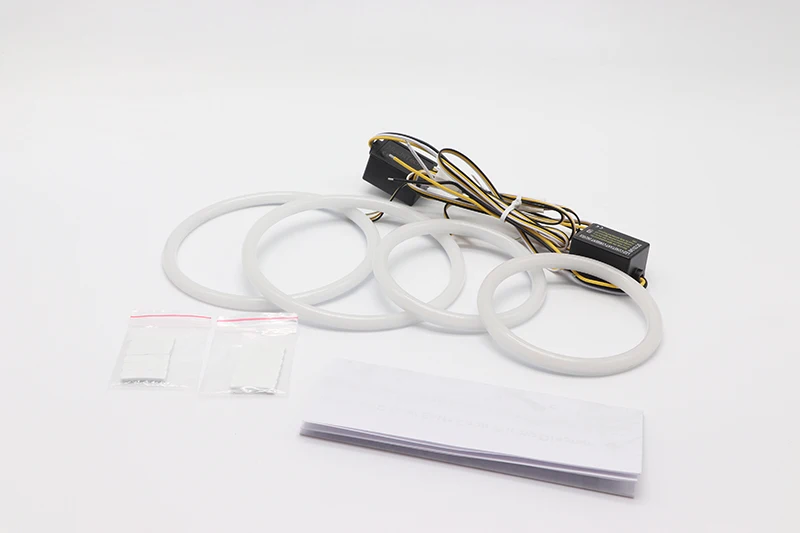 For BMW 3 Series E46 316i 318i 320d 323i 328i 330i 325xi 330d 1998-2005 Excellent LED Cotton Angel Eyes Rings Daytime Light
