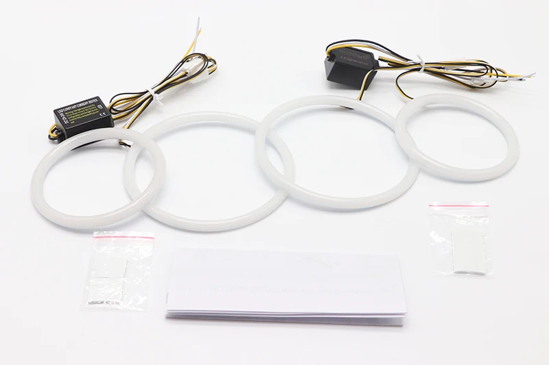 For BMW 3 Series E46 316i 318i 320d 323i 328i 330i 325xi 330d 1998-2005 Excellent LED Cotton Angel Eyes Rings Daytime Light