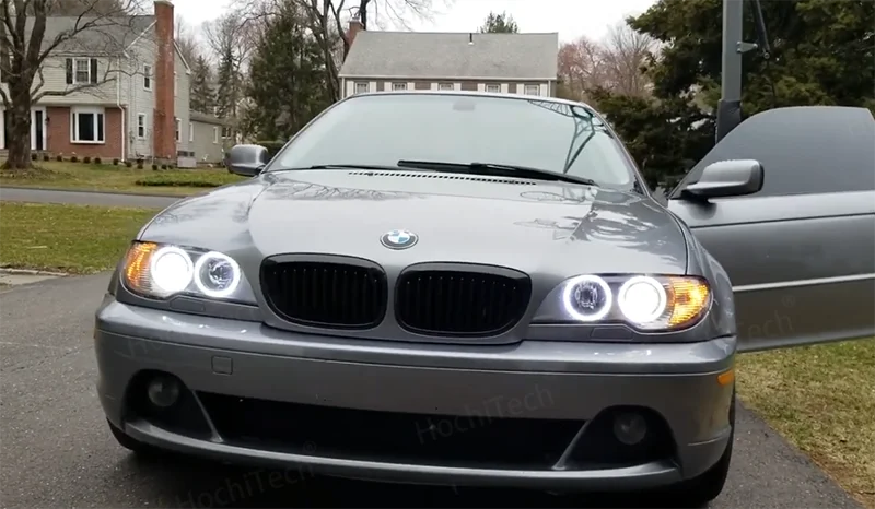 For BMW 3 Series E46 316i 318i 320d 323i 328i 330i 325xi 330d 1998-2005 Excellent LED Cotton Angel Eyes Rings Daytime Light