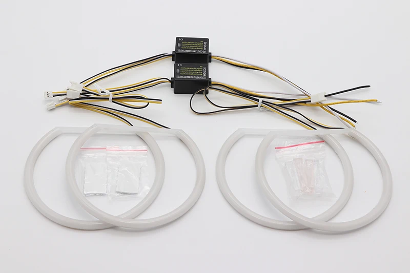 For BMW 3 Series E46 316i 318i 320d 323i 328i 330i 325xi 330d 1998-2005 Excellent LED Cotton Angel Eyes Rings Daytime Light