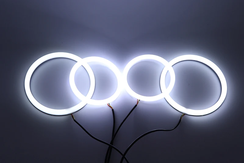 For BMW 3 Series E46 316i 318i 320d 323i 328i 330i 325xi 330d 1998-2005 Excellent LED Cotton Angel Eyes Rings Daytime Light