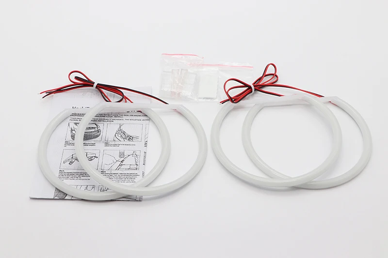 For BMW 3 Series E46 316i 318i 320d 323i 328i 330i 325xi 330d 1998-2005 Excellent LED Cotton Angel Eyes Rings Daytime Light