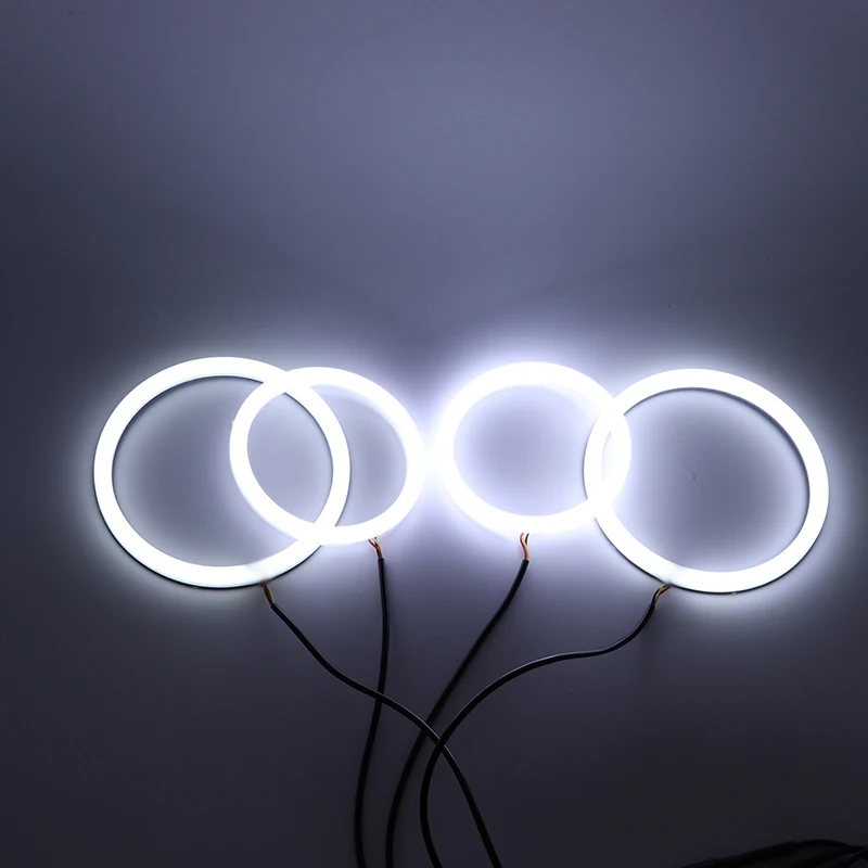 For BMW 3 Series E46 316i 318i 320d 323i 328i 330i 325xi 330d 1998-2005 Excellent LED Cotton Angel Eyes Rings Daytime Light
