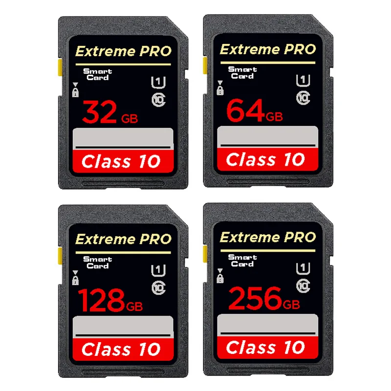 Class 10 SD Cards Original 16G 32GB U1 SDHC 64GB 128GB U3 SD Card SDA1XC Class10 V10 Memory Card For 1080p 3D 4K Video Camera