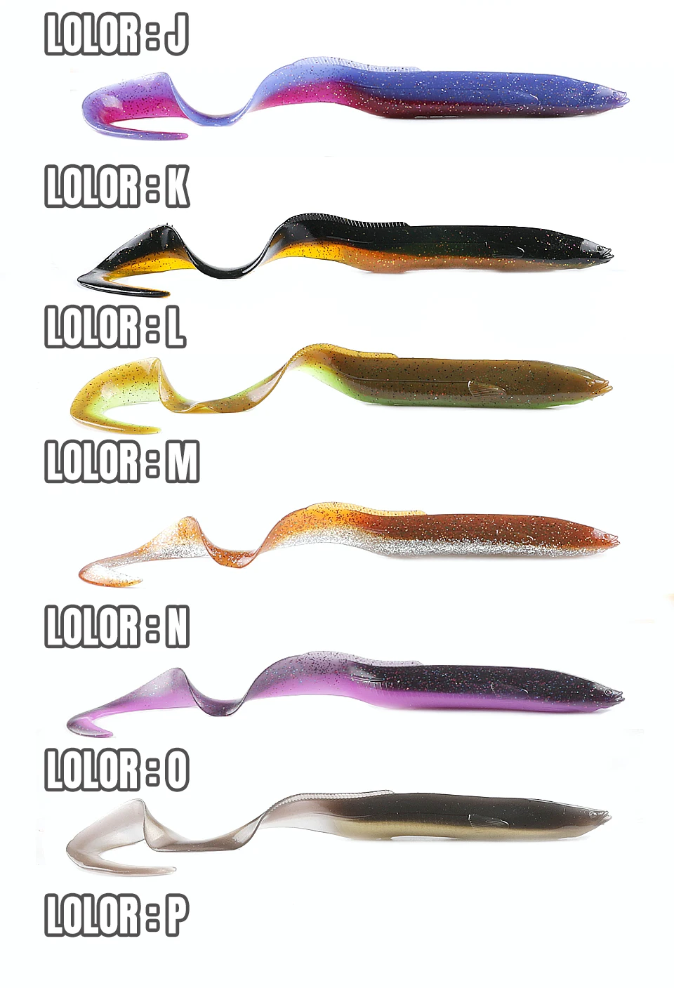 supercontinent new hot eel soft bait 20cm/15cm Soft Fishing Lure Sea Bass Artificial Bait Shad Eel Needfish Fishing Tackle