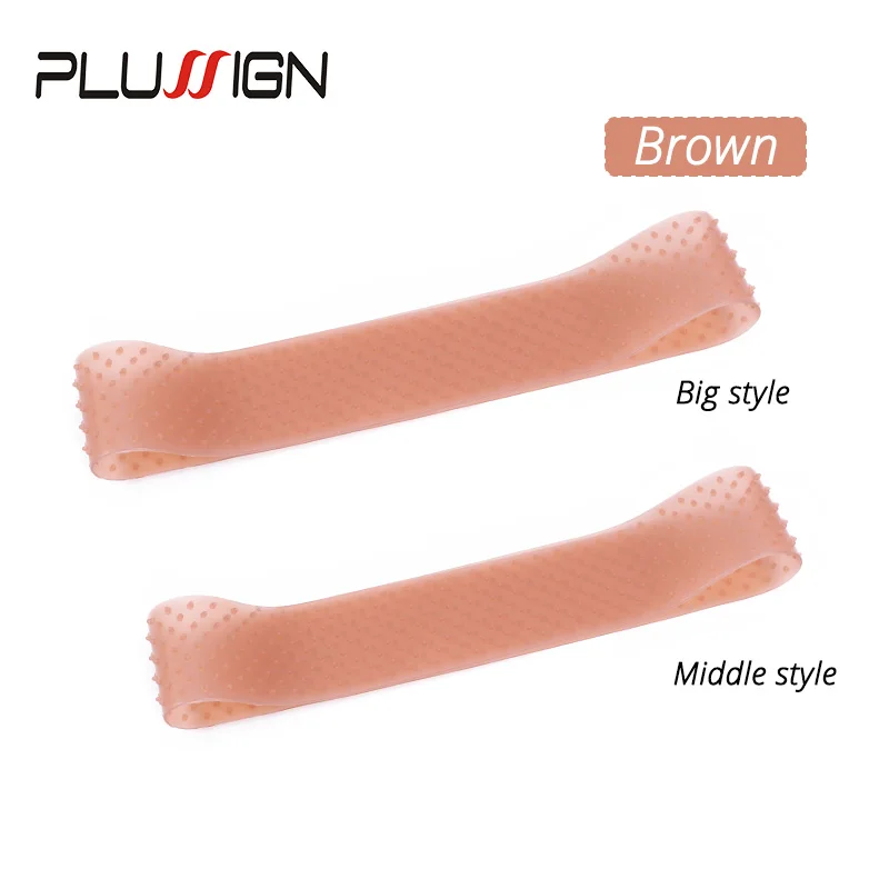 Silicon Wig Band Elastic Wig Grip Brown Transparent Black Headband For Fix Wigs Beige Hair Band Without Gel Or Glue Non Slip