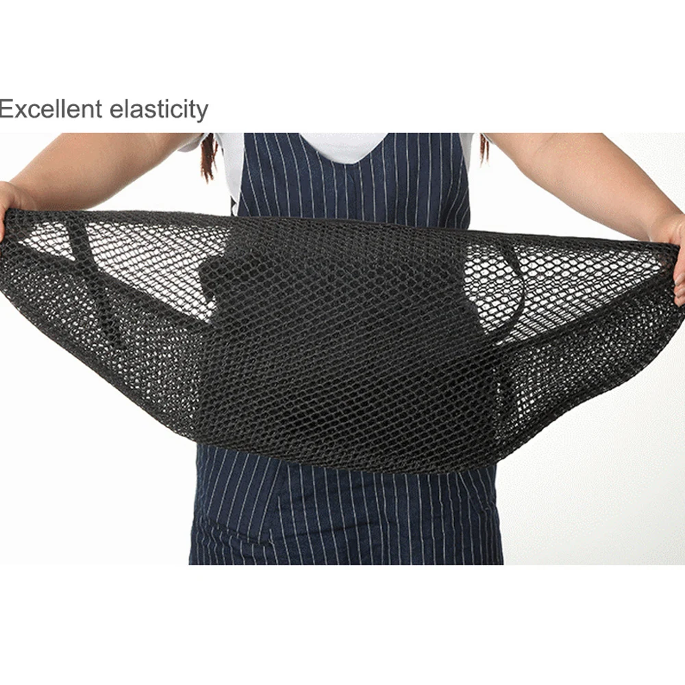 DSYCAR 1Pcs Anti-Slip 3D Mesh Fabric Seat Cover Breathable Waterproof Motorcycle Motorbike Scooter Seat Covers Cushion S-XXXXXL