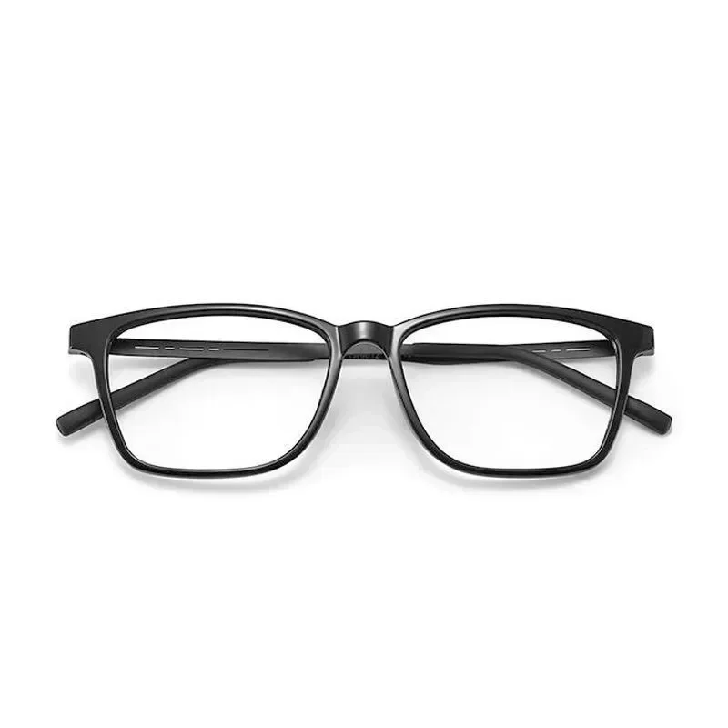 Men Blue Light Blocking Reading Glasses Unisex Business Square Presbyopia Eyewear Women Ultralight TR90 Titanium Eyeglasses