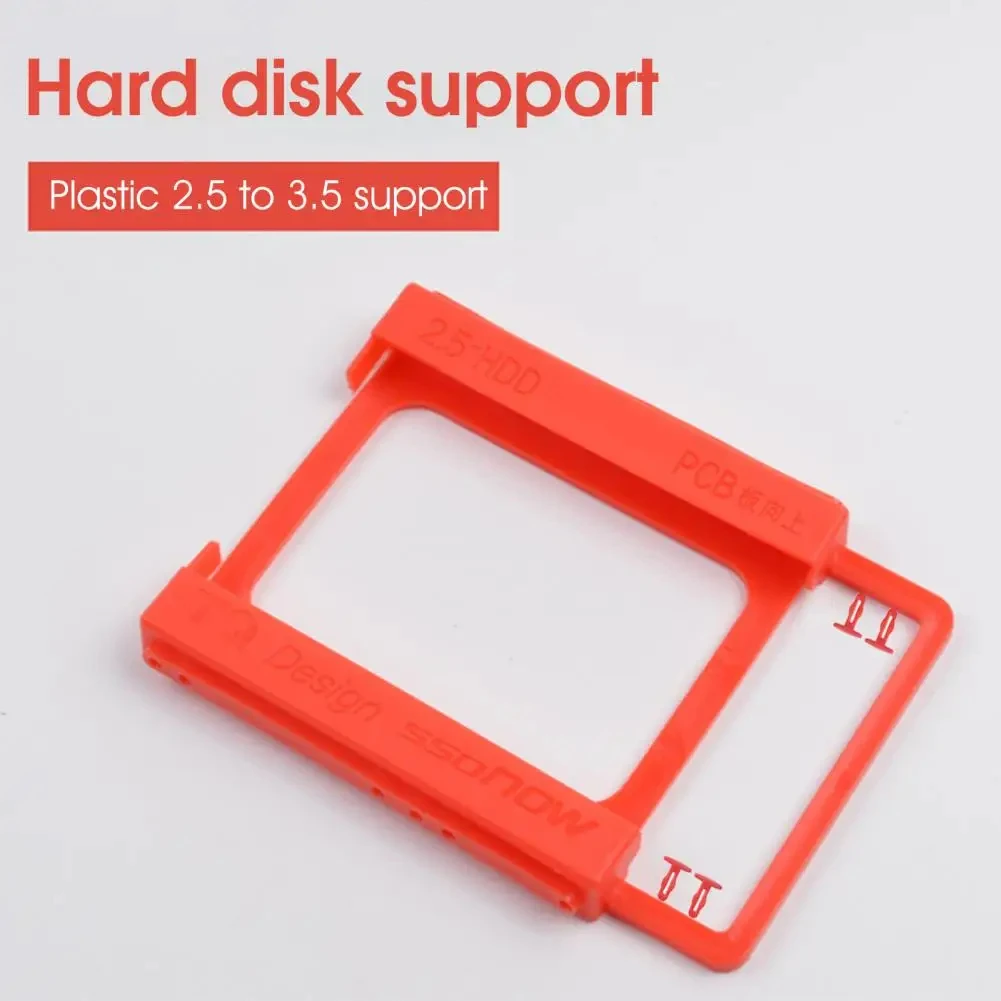 2.5 Inch - 3.5 Inch Hard Disk Stand SSD Holder Anti-cracking Professional SSD Adapter Bracket for Desktop