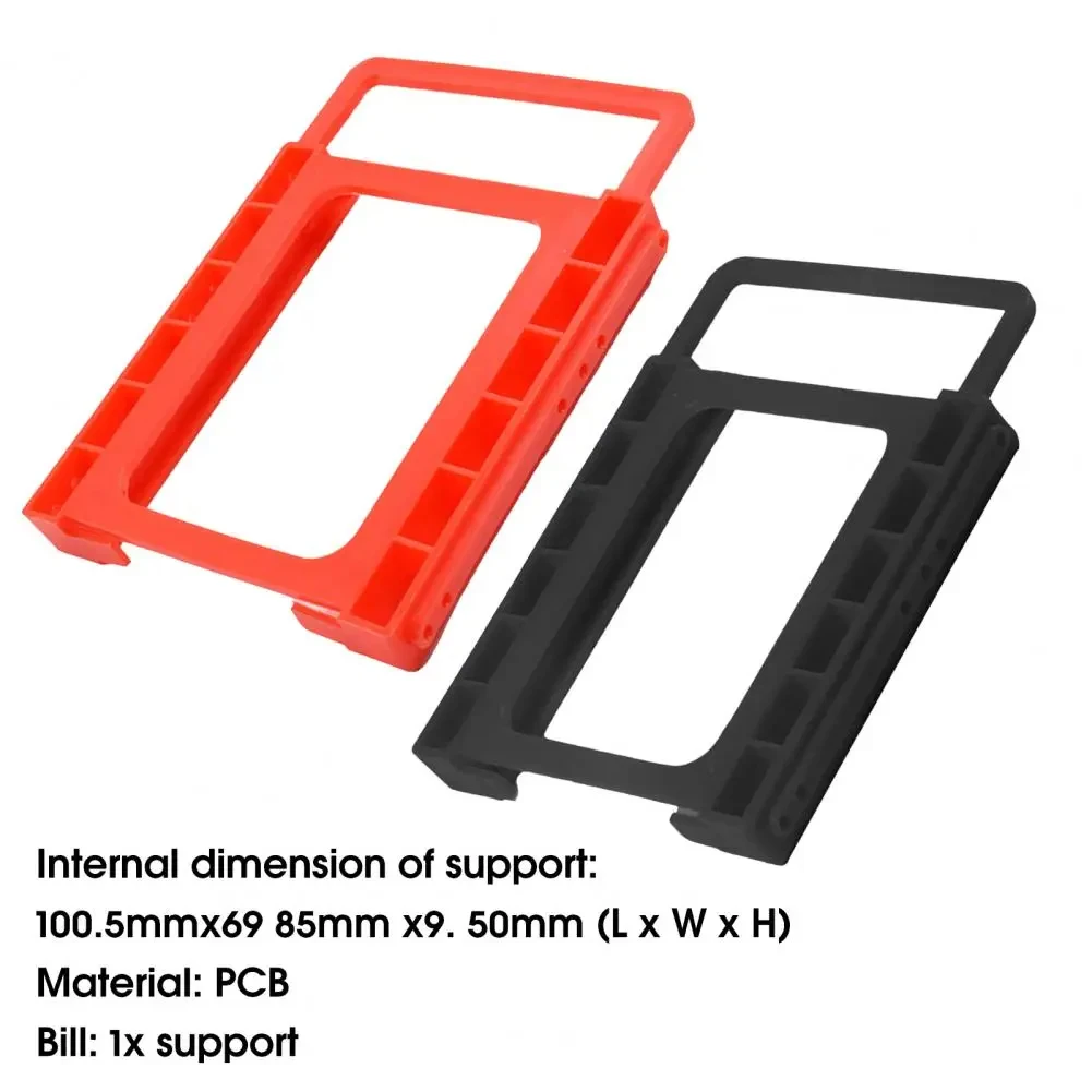 2.5 Inch - 3.5 Inch Hard Disk Stand SSD Holder Anti-cracking Professional SSD Adapter Bracket for Desktop