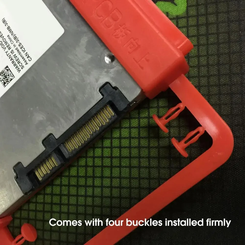 2.5 Inch - 3.5 Inch Hard Disk Stand SSD Holder Anti-cracking Professional SSD Adapter Bracket for Desktop
