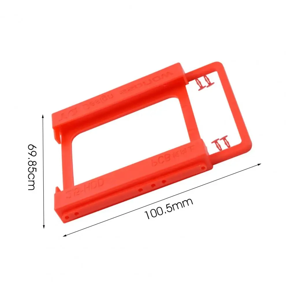2.5 Inch - 3.5 Inch Hard Disk Stand SSD Holder Anti-cracking Professional SSD Adapter Bracket for Desktop