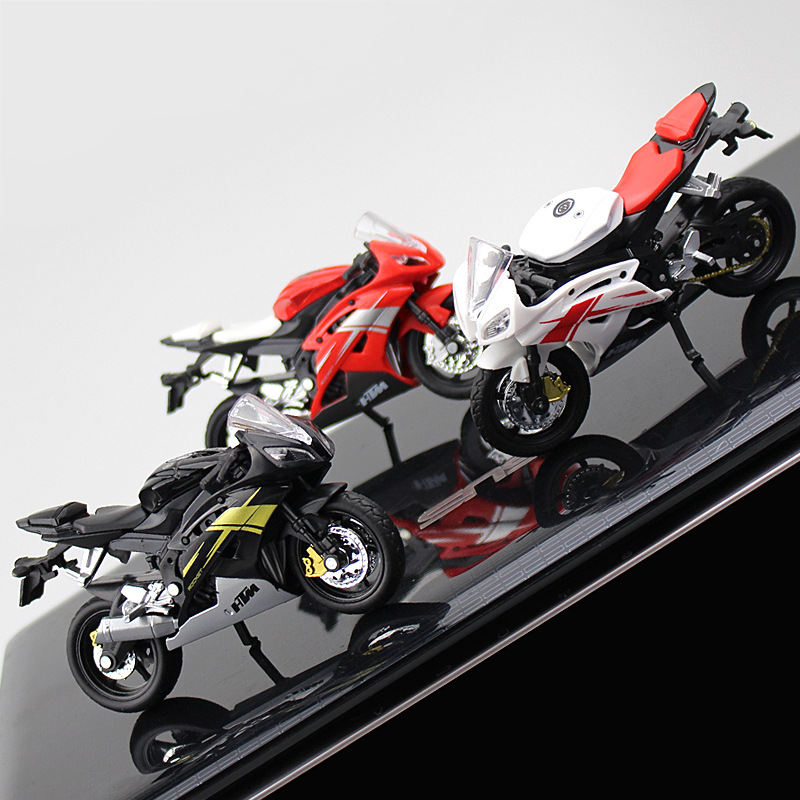 1:18 Finger Alloy Motorcycle Model Pocket Portable Off-road Vehicle Home Office Decor Collection Toys For Children Adult Gifts
