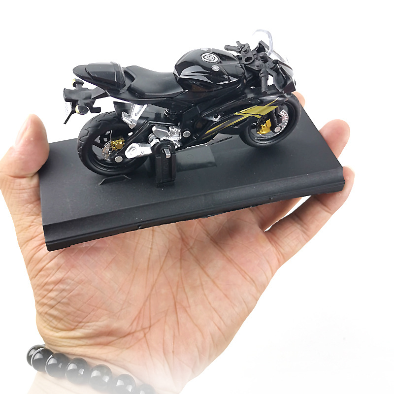 1:18 Finger Alloy Motorcycle Model Pocket Portable Off-road Vehicle Home Office Decor Collection Toys For Children Adult Gifts