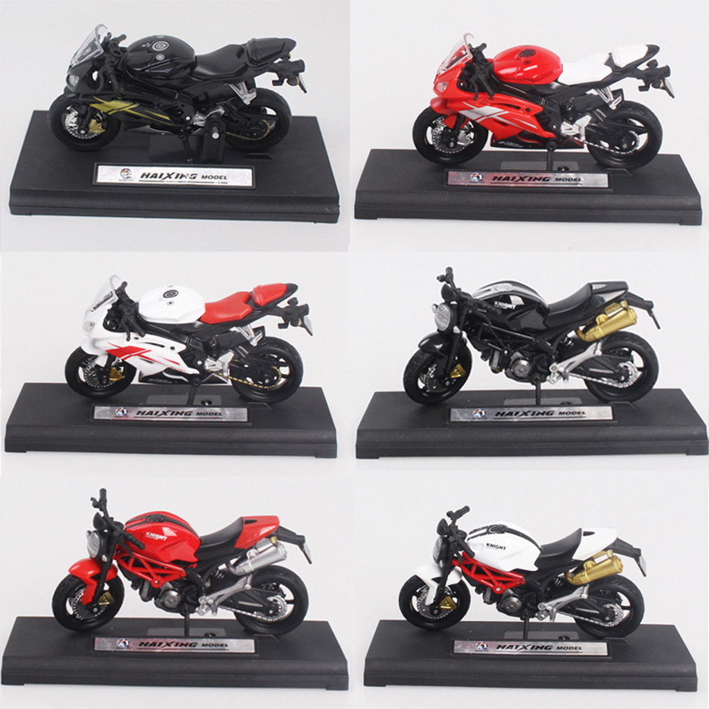 1:18 Finger Alloy Motorcycle Model Pocket Portable Off-road Vehicle Home Office Decor Collection Toys For Children Adult Gifts