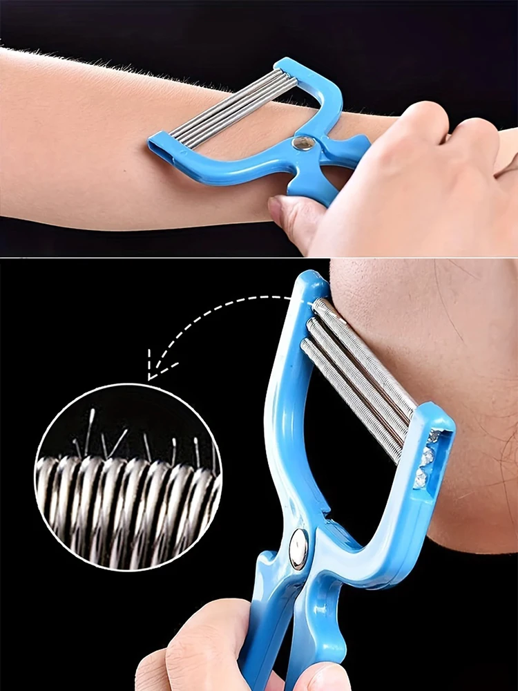 1 PCs Facial Hair Remover Manual Removal Epilator Beauty ShavingThreading Tool For Women