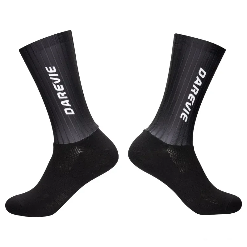 2026 New Aero Darevie Socks High Speed Cycling Sock Pro Sports for Men Anti-slip Breathable Athletic Moisture Control