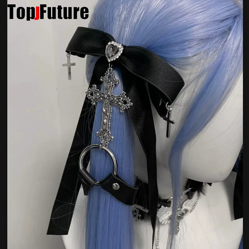 Wholesale Custom Make Customized Empty Top Cap Punk Cute Subculture Hat Summer Sweet Cool Spicy Girl Handmake Sun Hats Clips