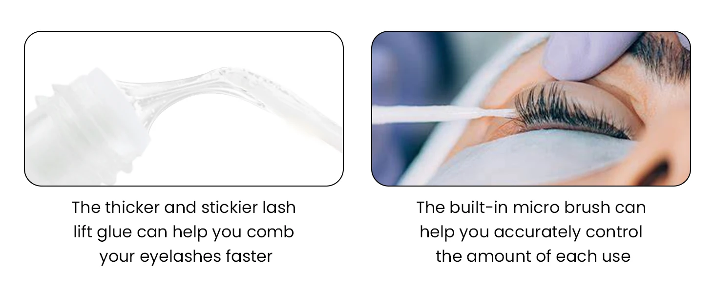 Libeauty 7ml Super Strong Lash Lift Glue Lash Lifting Adhesive Clear Eyelash Lifting Adhesive EyelashLift Glue Makeup Tools