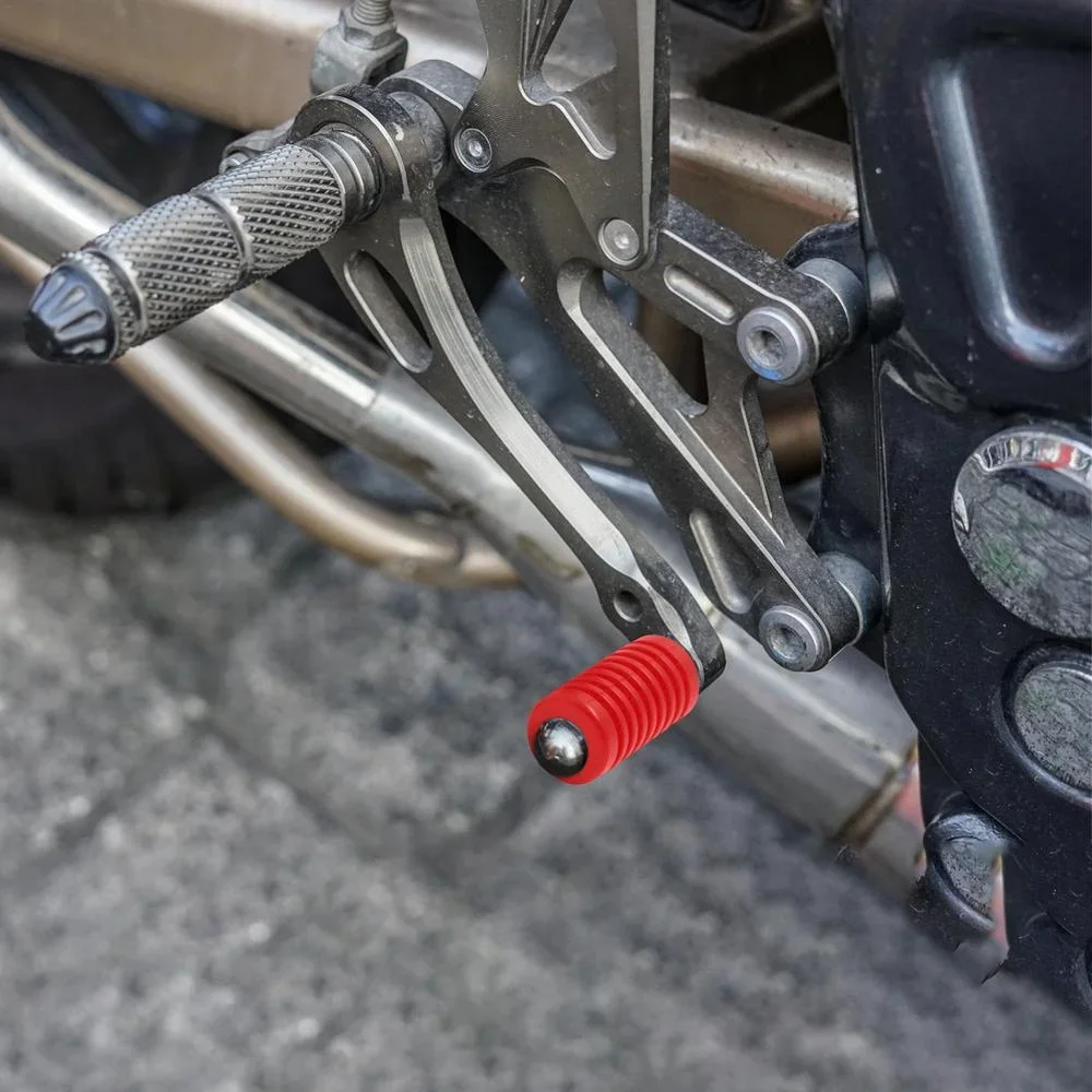 Motorcycle Gear Shift Lever Foot Pad Pedal Rubber Cover Universal Pedal Cover Shifter Lever Pad For Yamaha Suzuki Kawasaki Honda