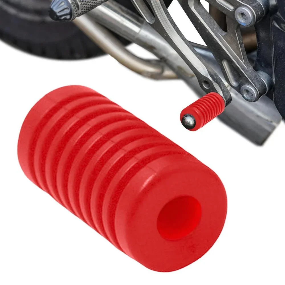 Motorcycle Gear Shift Lever Foot Pad Pedal Rubber Cover Universal Pedal Cover Shifter Lever Pad For Yamaha Suzuki Kawasaki Honda