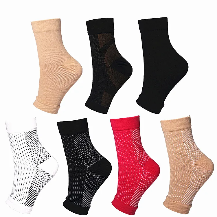Men Women Foot Circulation Swelling Relief Foot Sleeve Socks Foot Anti Fatigue Compression Varicosity Ankle Support Socks