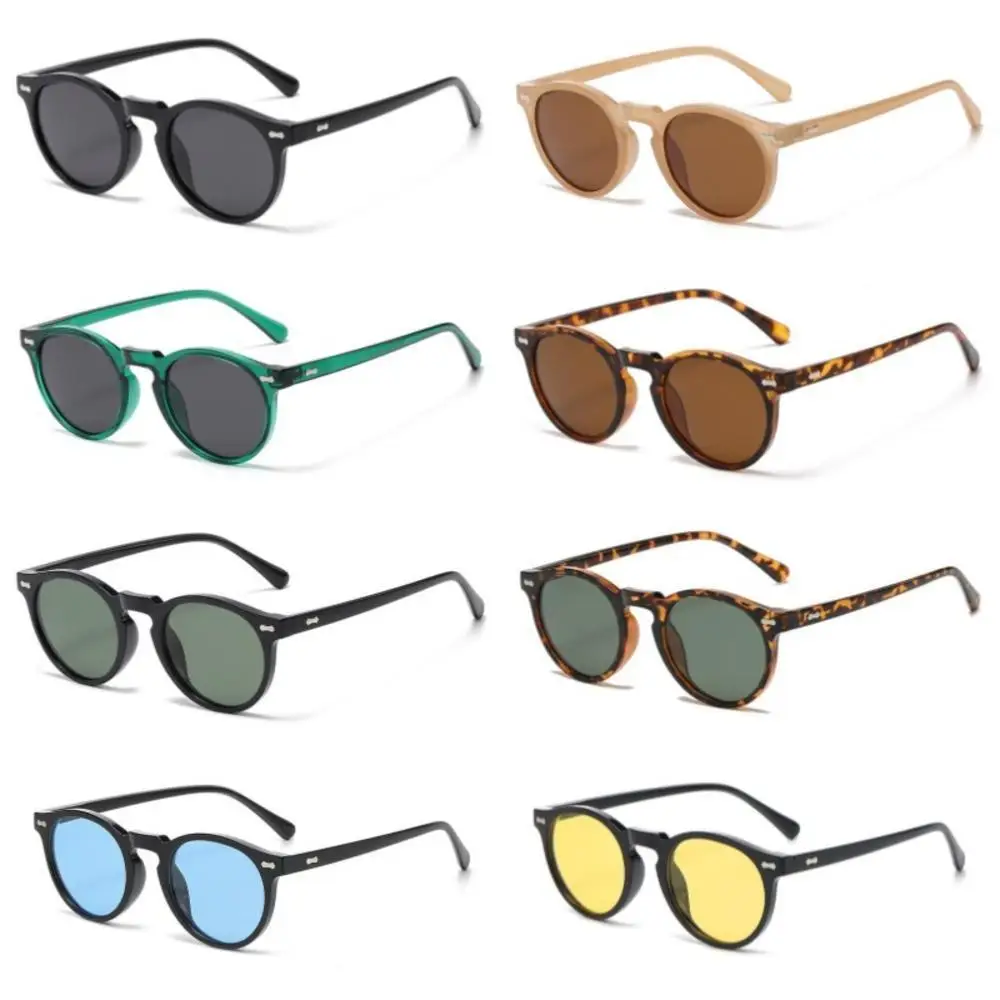 KLASSNUM Men Retro Round Polarized Sunglasses Women Brand Luxury Designer Driving Sun Glasses Outdoor UV400 Shades Eyepiece 2026