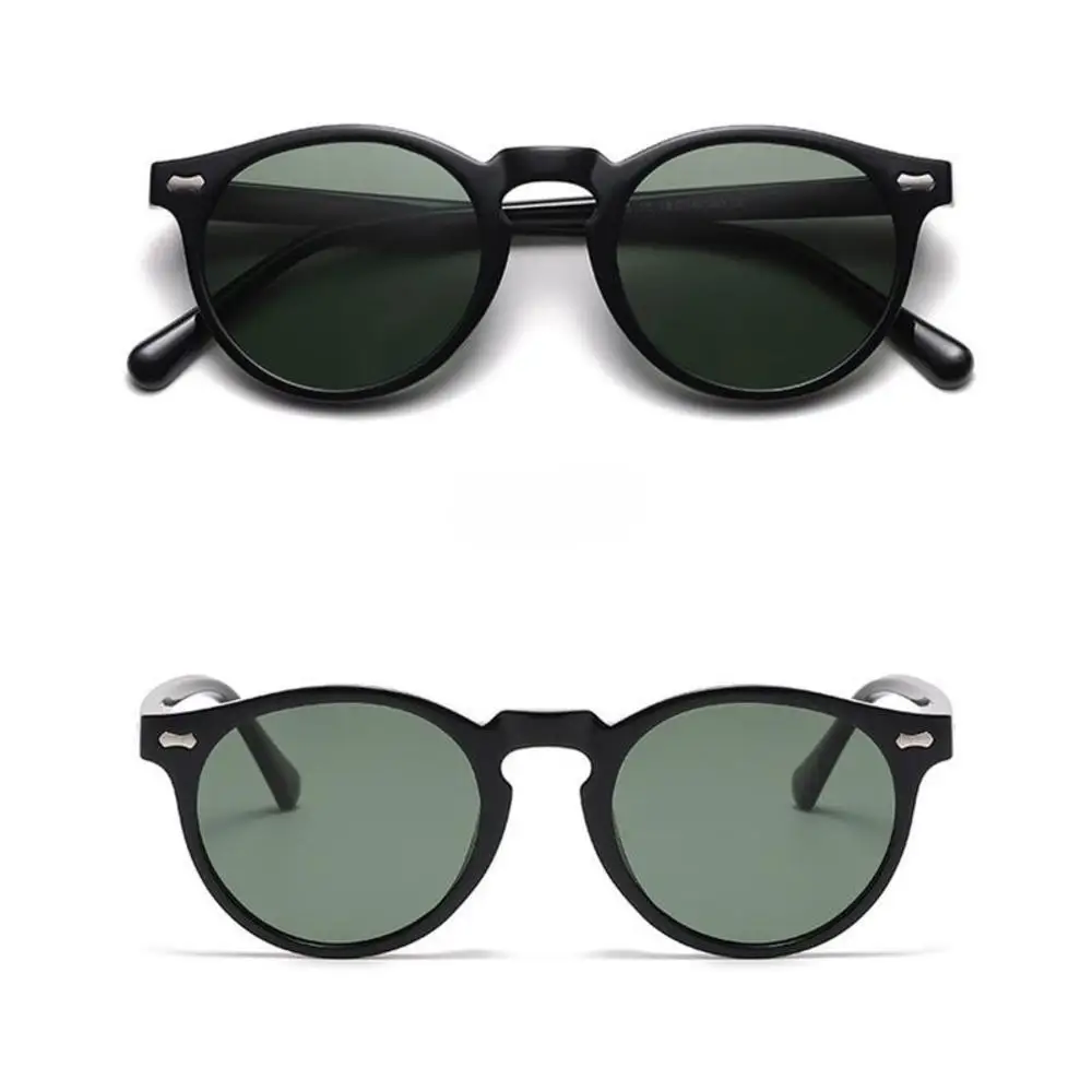 KLASSNUM Men Retro Round Polarized Sunglasses Women Brand Luxury Designer Driving Sun Glasses Outdoor UV400 Shades Eyepiece 2026