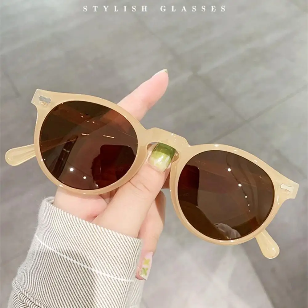 KLASSNUM Men Retro Round Polarized Sunglasses Women Brand Luxury Designer Driving Sun Glasses Outdoor UV400 Shades Eyepiece 2026