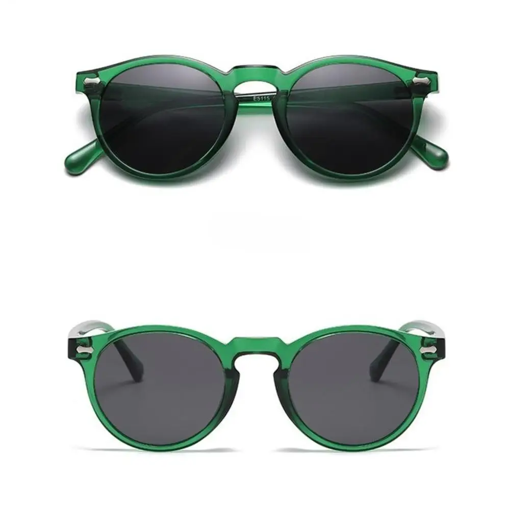 KLASSNUM Men Retro Round Polarized Sunglasses Women Brand Luxury Designer Driving Sun Glasses Outdoor UV400 Shades Eyepiece 2026