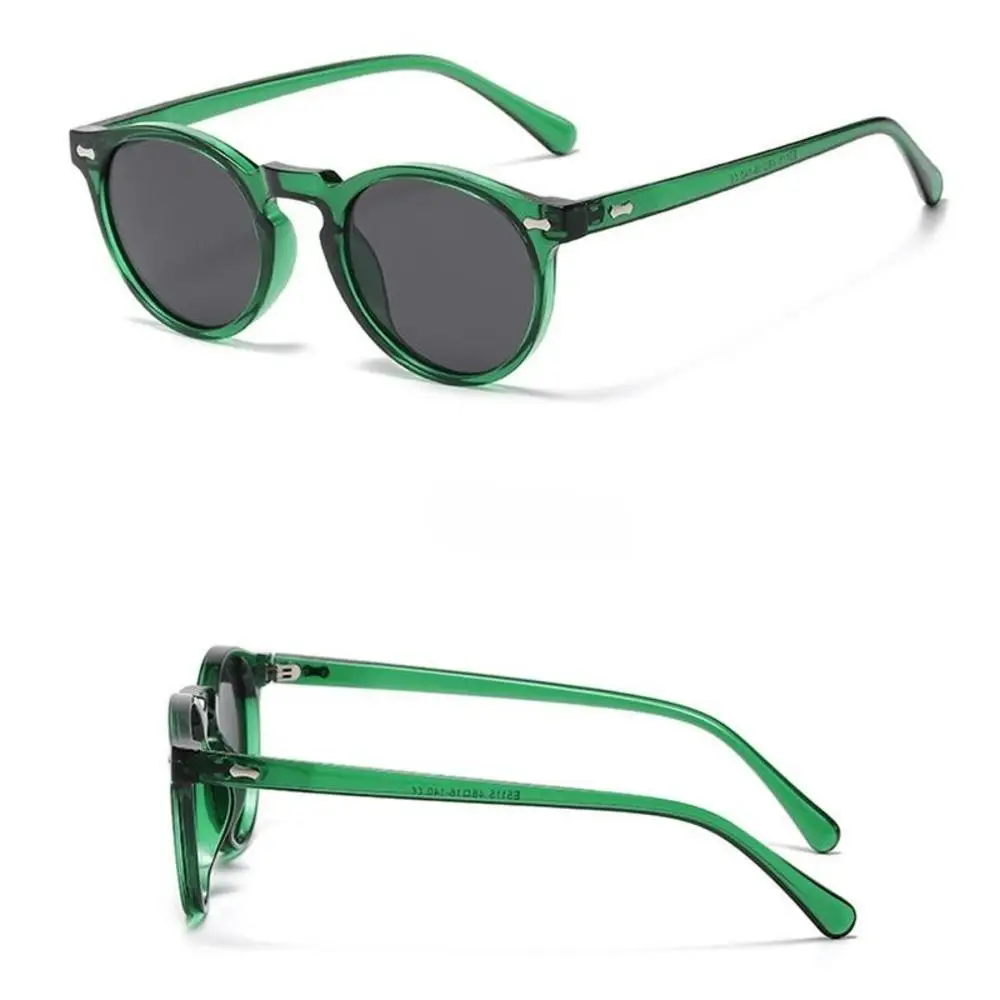 KLASSNUM Men Retro Round Polarized Sunglasses Women Brand Luxury Designer Driving Sun Glasses Outdoor UV400 Shades Eyepiece 2026