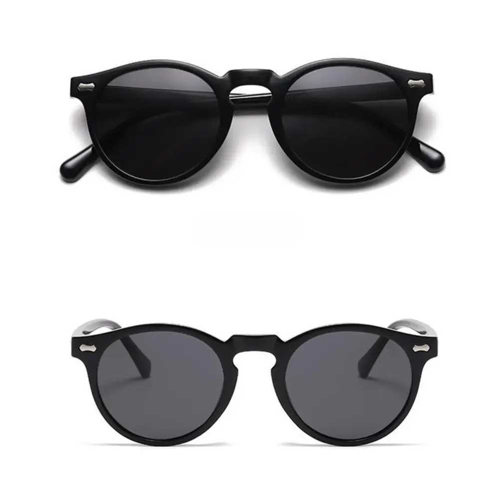 KLASSNUM Men Retro Round Polarized Sunglasses Women Brand Luxury Designer Driving Sun Glasses Outdoor UV400 Shades Eyepiece 2026