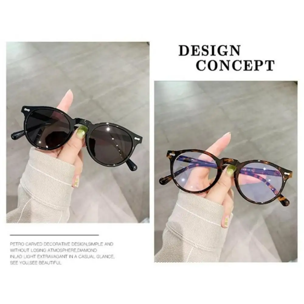 KLASSNUM Men Retro Round Polarized Sunglasses Women Brand Luxury Designer Driving Sun Glasses Outdoor UV400 Shades Eyepiece 2026