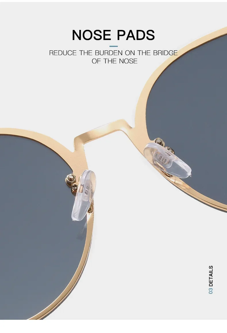 Retro Metal Cat Eye Sunglasses Women Men Small Frame Trend Cateye Sun Glasses Female Decorative Sunglass uv400