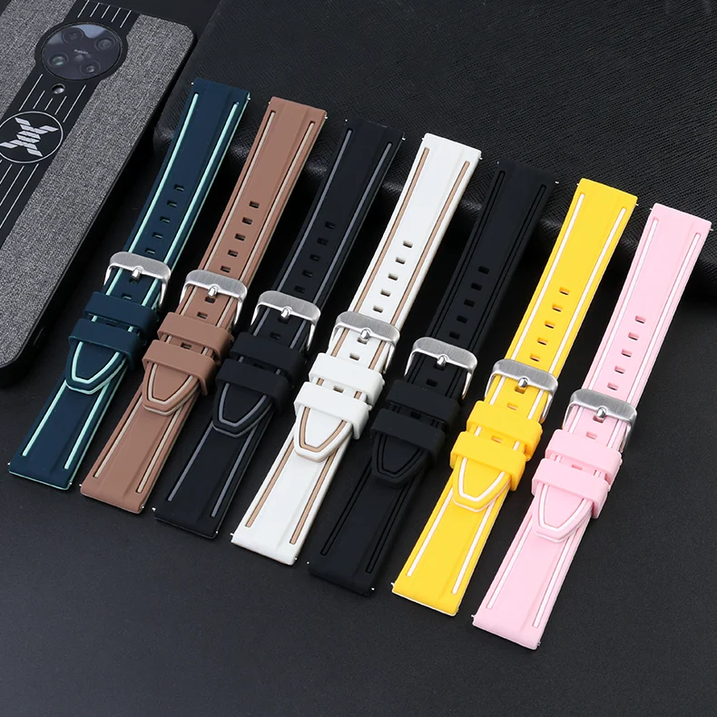 Soft Silicone Watch Band for Omega x Swatch joint MoonSwatch Diving Waterproof Rubber Strap Watch Accessories Men Women 20mm