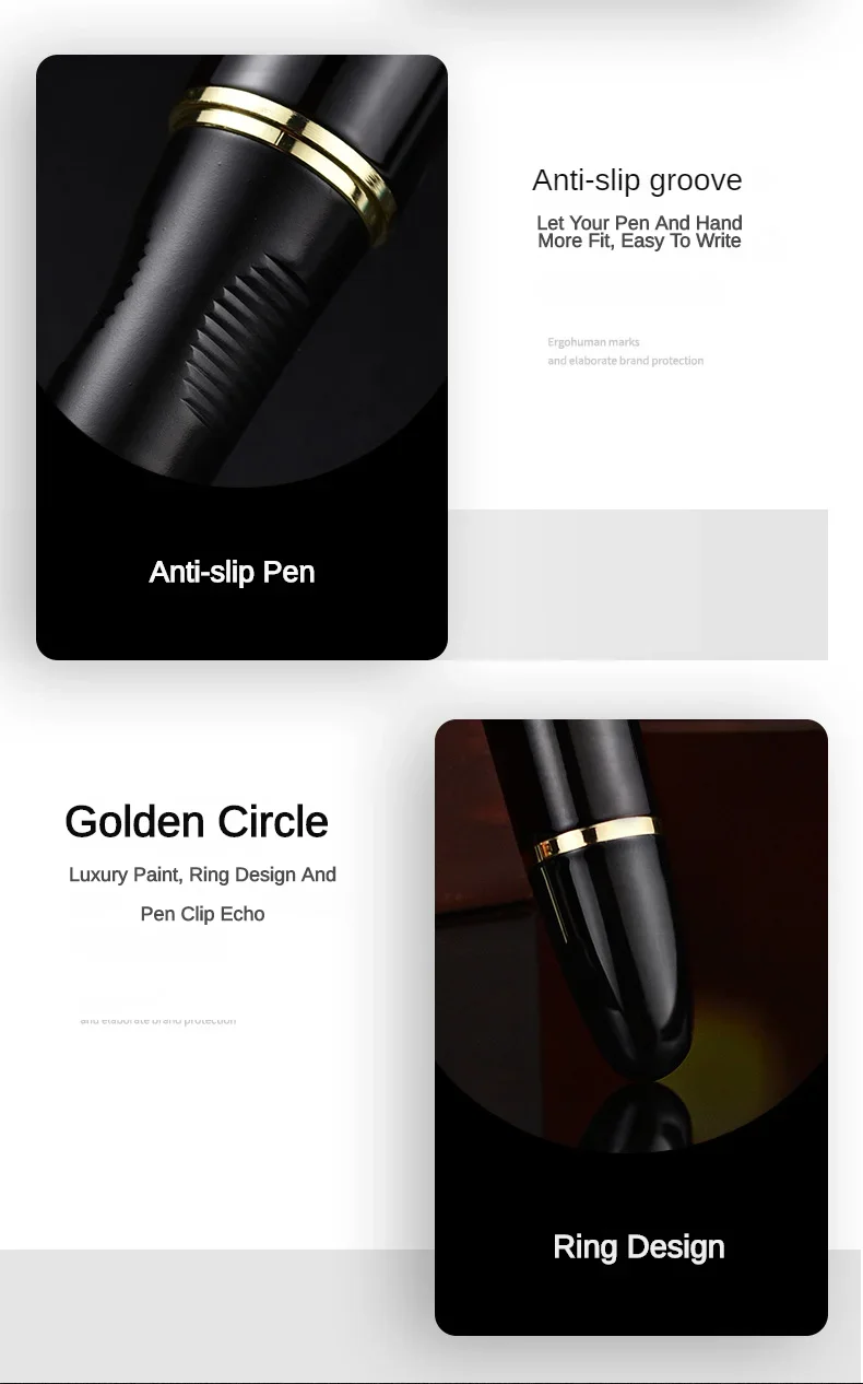 Jinhao X450 Fountain Pen M/Bent Fine Iraurita Nib Luxury Elegant Pens Writing ink Pens Office School Supplies Stationery PK 9019