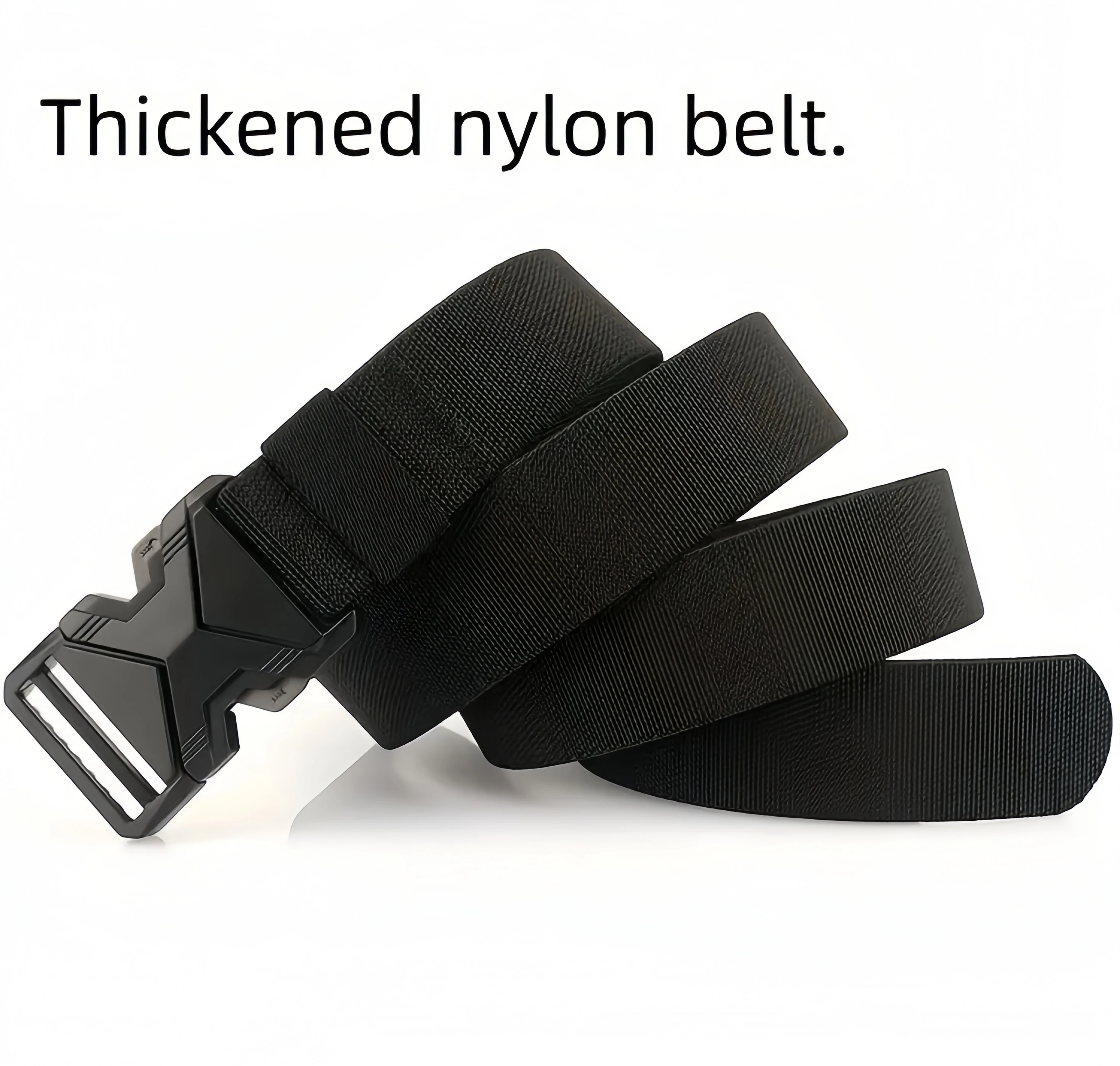 New Quick Release Pluggable Buckle Sports Belt Breathable ElasticMen Belts For Men Elastic Pants Belt
