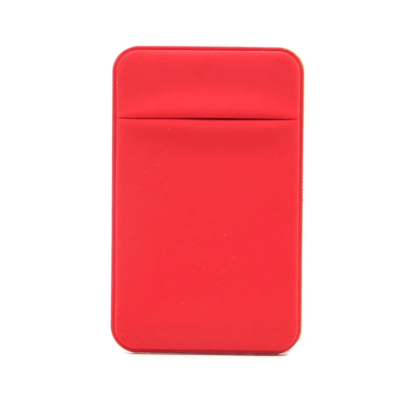 Phone Back Slot Card Holder Wallet Case Strong Adhesive Traceless Lycra Cell Phone Pocket Phone Pouch Accessories