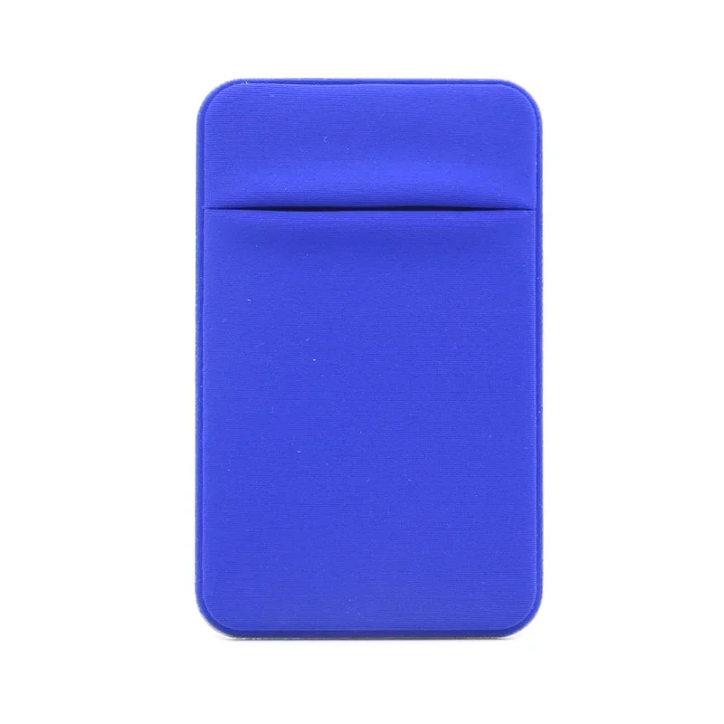 Phone Back Slot Card Holder Wallet Case Strong Adhesive Traceless Lycra Cell Phone Pocket Phone Pouch Accessories