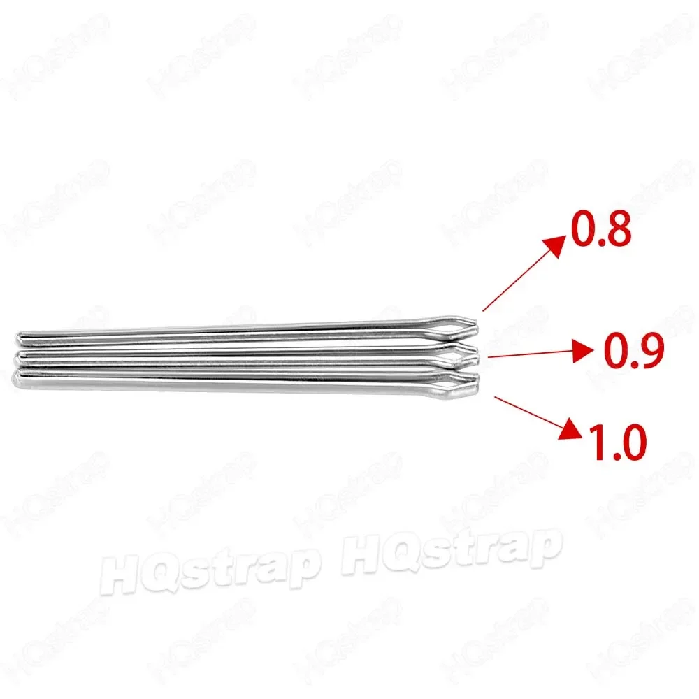 360pcs Watch Repair Tools Stainless Steel Watch Strap Link Pins Bar 6mm-23mm 18 Sizes with Box Watch Band Split Pins Accessories